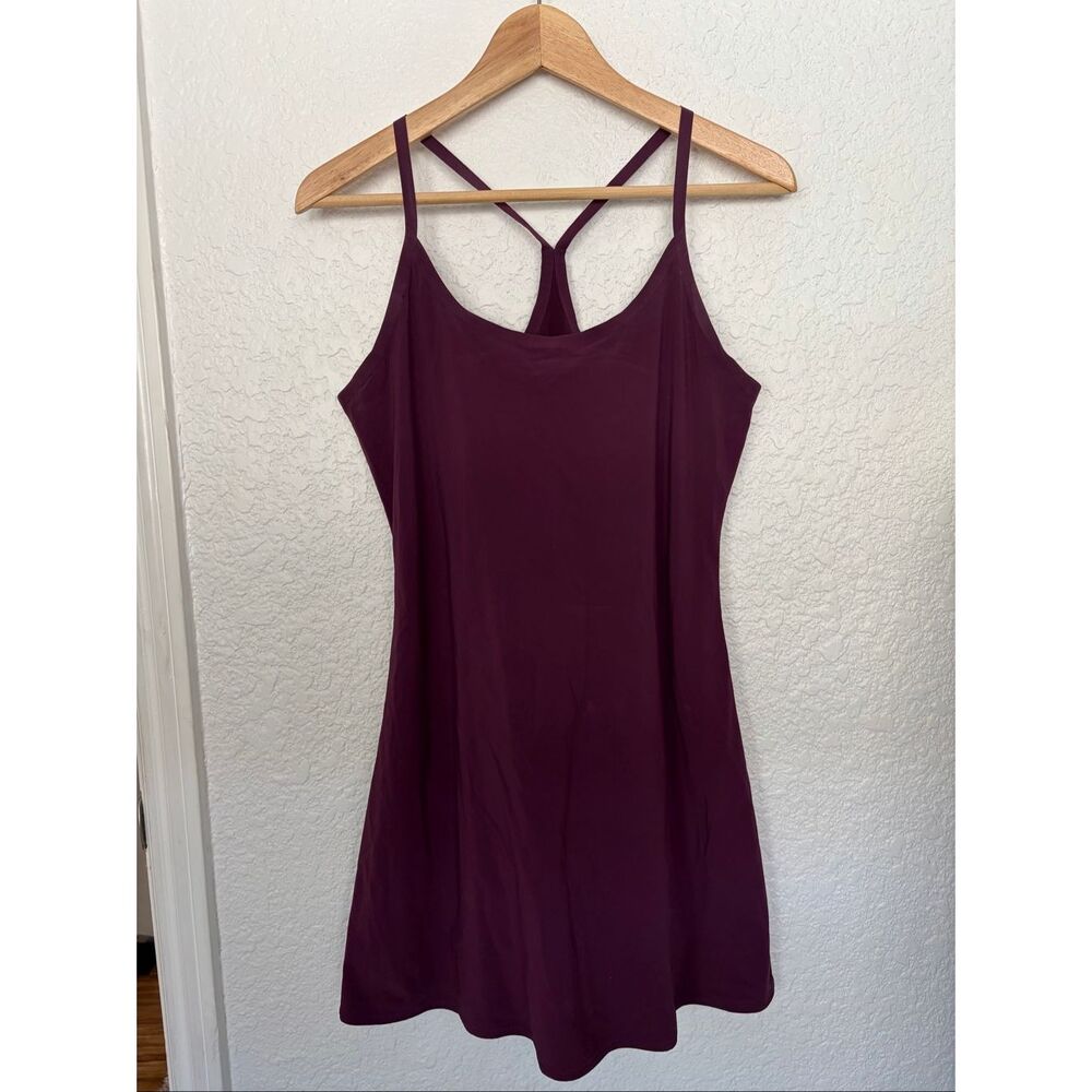 Outdoor Voices The Exercise Dress in Deep Plum Size M